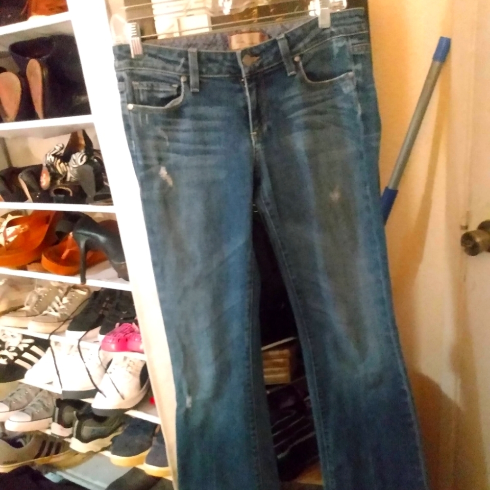 Paige Laurel Canyon Low-Rise Bootcut Jeans